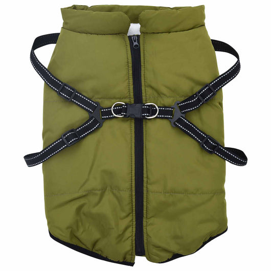 Cappotto per Cani Verde militare 5XL Pile e Poliestere 3422518