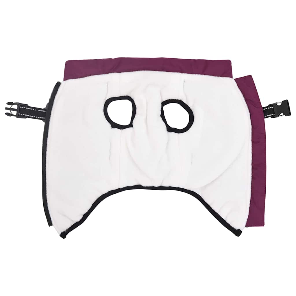Cappotto per Cani con imbracatura Viola XL Pile e Poliestere 3422523
