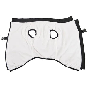 Cappotto per Cani con imbracatura Nero 5XL Pile e Poliestere 3422536