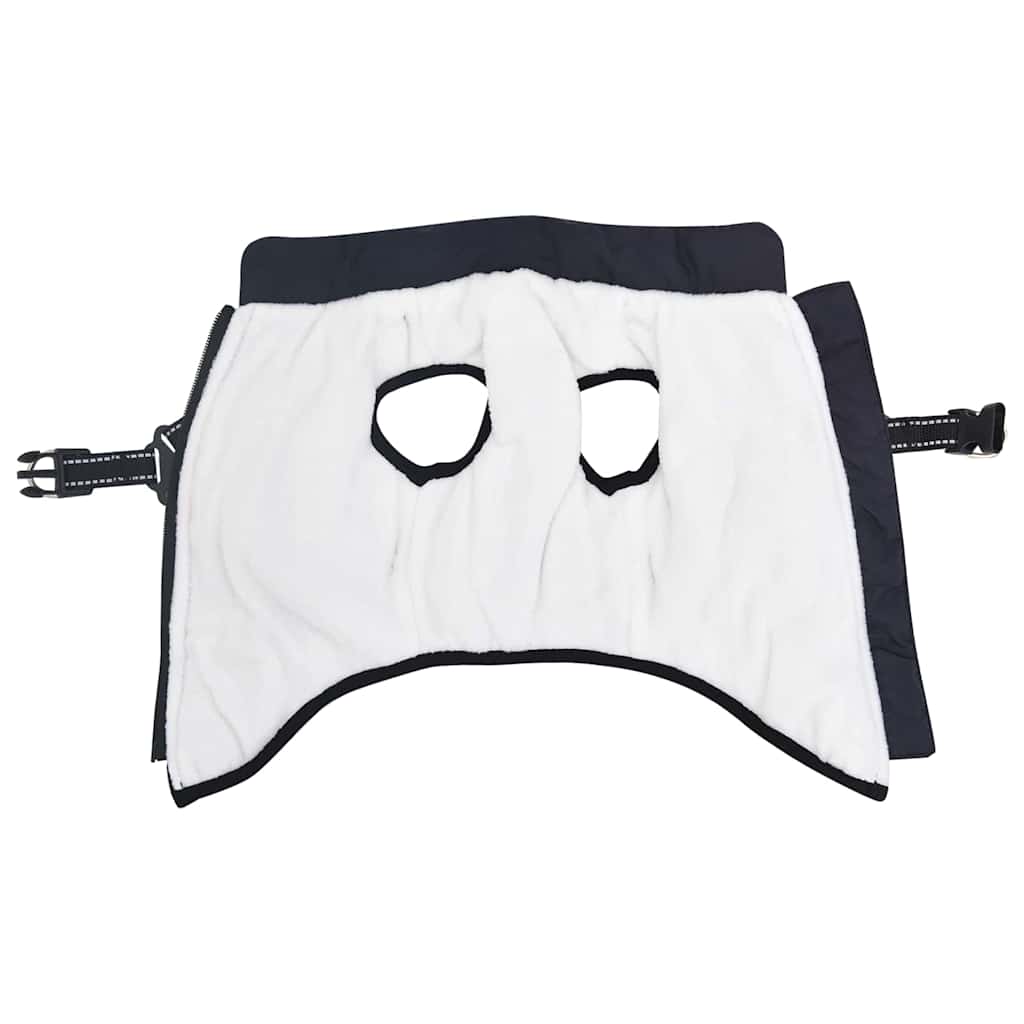 Cappotto per Cani con imbracatura Blu navy L Pile e Poliestere 3422540