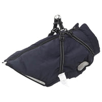Cappotto per Cani Blu navy 3XL Pile e Poliestere 3422543