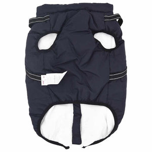 Cappotto per Cani Blu navy 3XL Pile e Poliestere 3422543