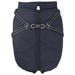 Cappotto per Cani Blu navy 4XL Pile e Poliestere 3422544