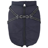 Cappotto per Cani Blu navy 5XL Pile e Poliestere 3422545