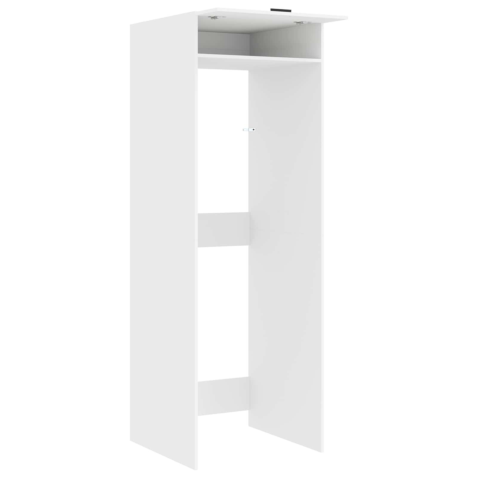 Mobiletto per lavatrice con porta Bianco 67,5 x 68 x 200 cm 3422784