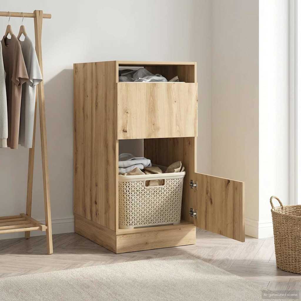 Mobile da lavanderia Rovere artigianale 50 x 68 x 102 cm 3422807