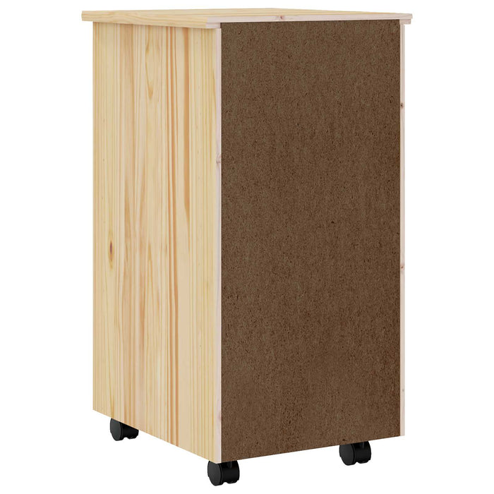 Armadietto Rotolante con Cassetti MOSS Vernice trasparente 42032400