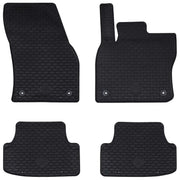 Tappetino per Auto 4 pcs Nero Sedile ATECA , Škoda KAROQ TPE 42029079