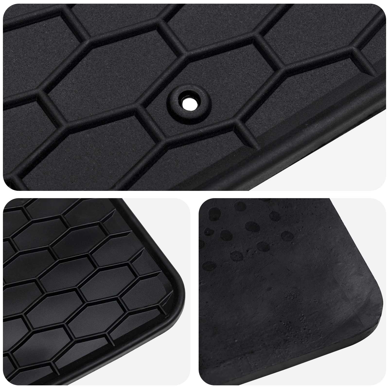 Tappetino per Auto 4 pcs Nero adatto per Ford MONDEO TPE 42029126