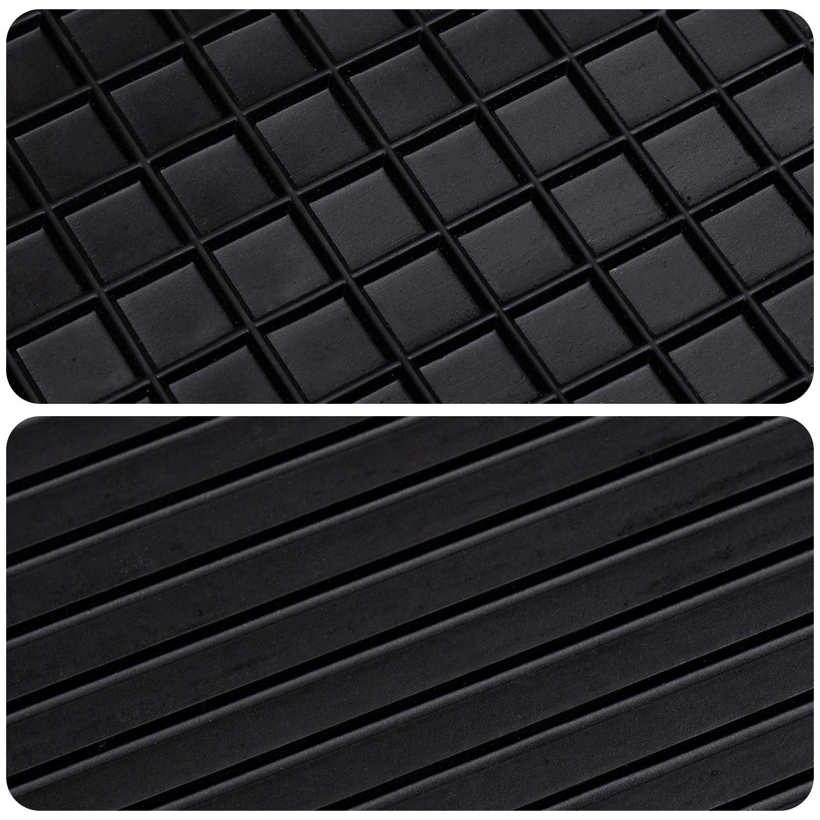 Tappetino per Auto 4 pcs Nero adatto per MERCEDES E 09-16 42029149
