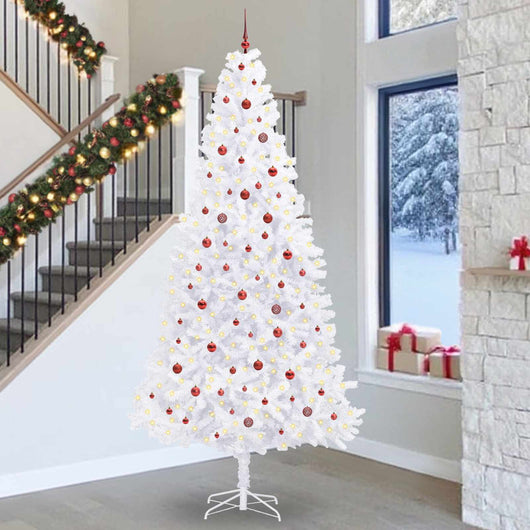 Albero di Natale artificiale Bianco 300 cm PVC e Acciaio 3426558