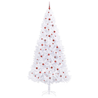 Albero di Natale artificiale Bianco 300 cm PVC e Acciaio 3426558