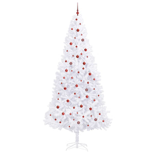 Albero di Natale artificiale Bianco 300 cm PVC e Acciaio 3426558