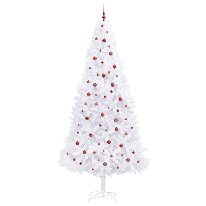 Albero di Natale artificiale Bianco 300 cm PVC e Acciaio 3426558
