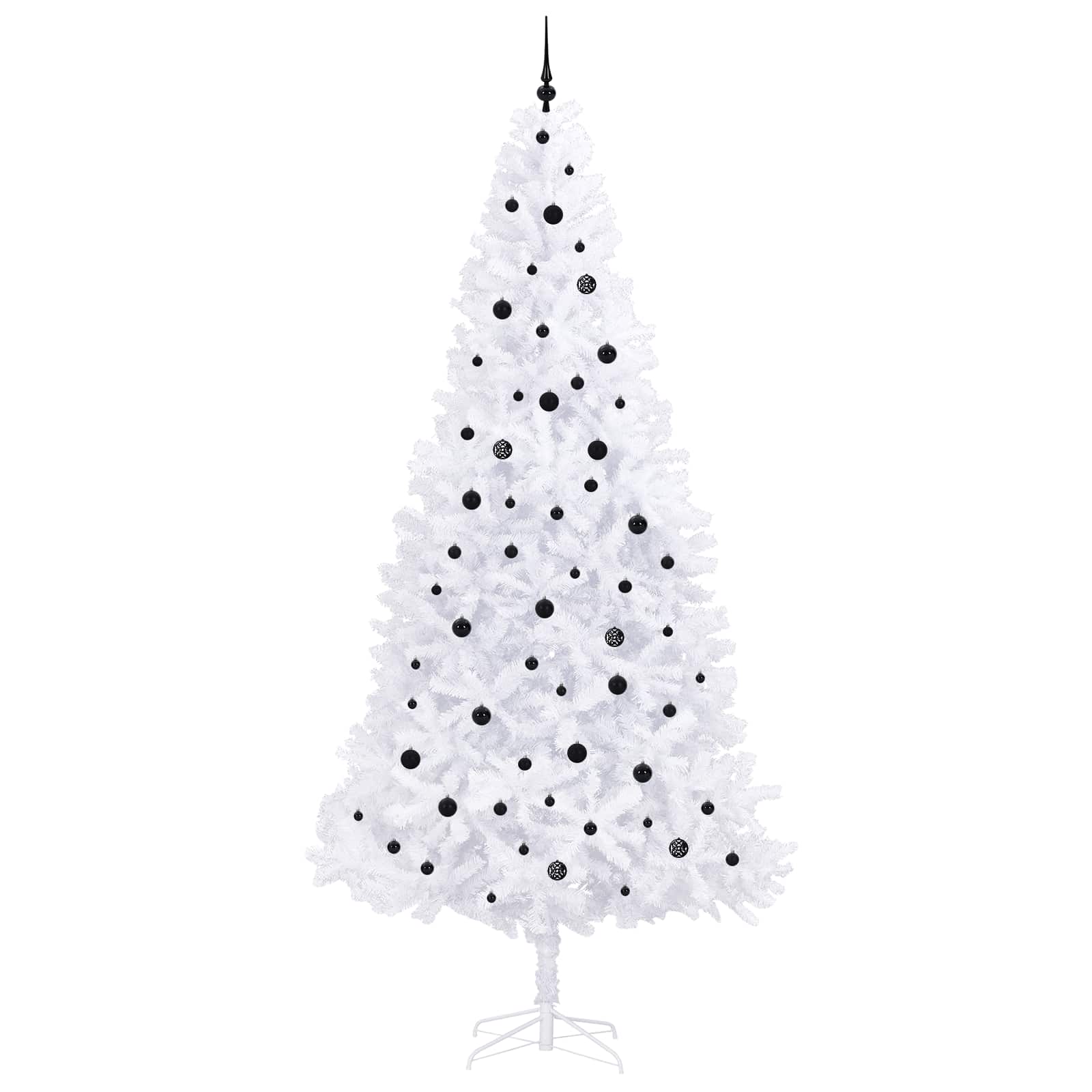 Albero di Natale artificiale Bianco 300 cm PVC e Acciaio 3426559