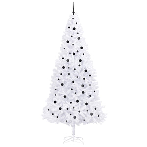 Albero di Natale artificiale Bianco 300 cm PVC e Acciaio 3426559