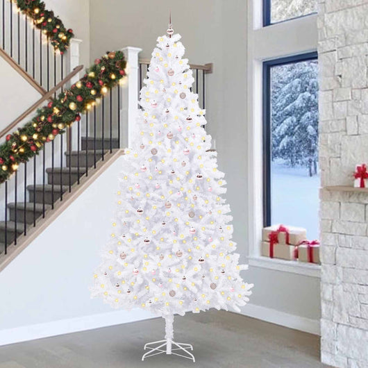 Albero di Natale artificiale Bianco 300 cm PVC e Acciaio 3426560