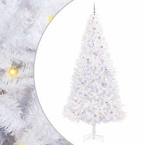 Albero di Natale artificiale Bianco 300 cm PVC e Acciaio 3426560