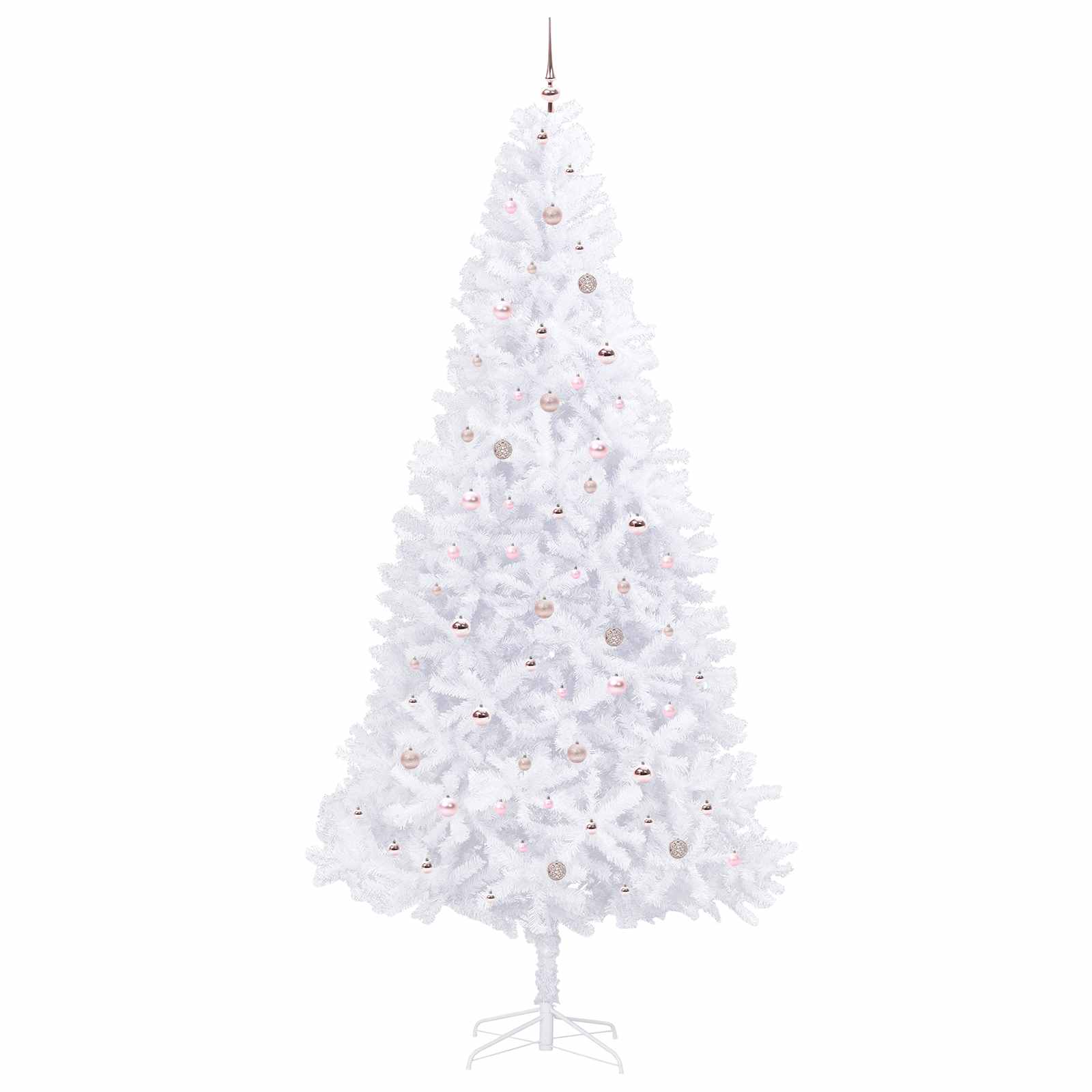 Albero di Natale artificiale Bianco 300 cm PVC e Acciaio 3426560