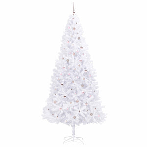 Albero di Natale artificiale Bianco 300 cm PVC e Acciaio 3426560