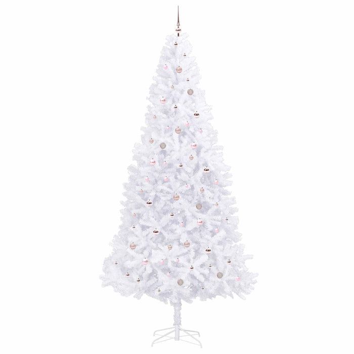 Albero di Natale artificiale Bianco 300 cm PVC e Acciaio 3426560