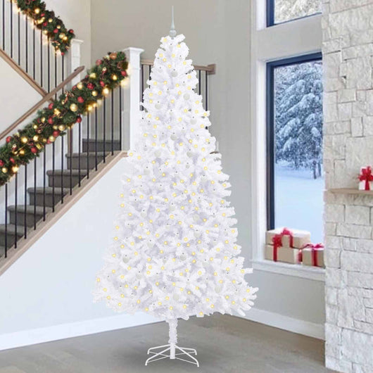 Albero di Natale artificiale Bianco 300 cm PVC e Acciaio 3426561