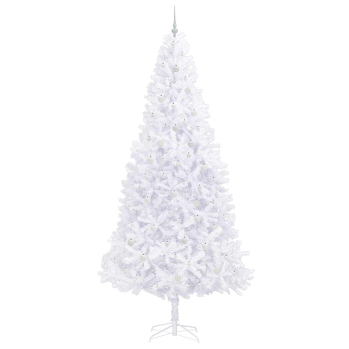 Albero di Natale artificiale Bianco 300 cm PVC e Acciaio 3426561