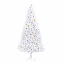 Albero di Natale artificiale Bianco 300 cm PVC e Acciaio 3426562