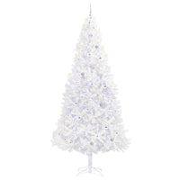 Albero di Natale artificiale Bianco 300 cm PVC e Acciaio 3426563