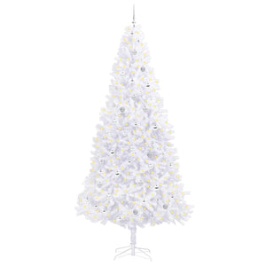 Albero di Natale artificiale Bianco 300 cm PVC e Acciaio 3426563