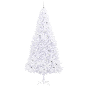Albero di Natale artificiale Bianco 300 cm PVC e Acciaio 3426563