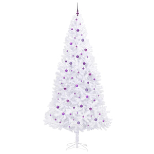 Albero di Natale artificiale Bianco 300 cm PVC e Acciaio 3426564