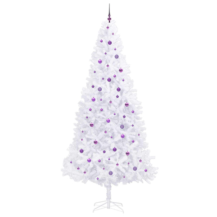 Albero di Natale artificiale Bianco 300 cm PVC e Acciaio 3426564