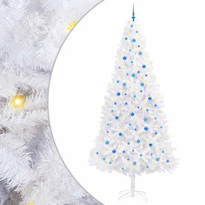 Albero di Natale artificiale Bianco 300 cm PVC e Acciaio 3426565