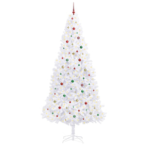 Albero di Natale artificiale Bianco 300 cm PVC e Acciaio 3426566
