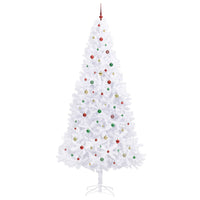 Albero di Natale artificiale Bianco 300 cm PVC e Acciaio 3426566