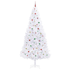 Albero di Natale artificiale Bianco 300 cm PVC e Acciaio 3426566