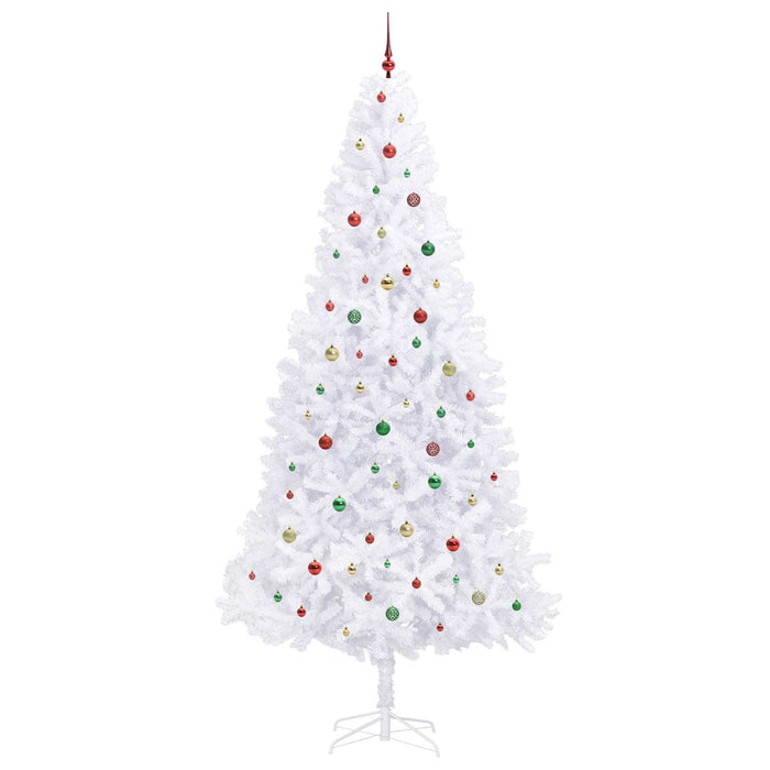 Albero di Natale artificiale Bianco 300 cm PVC e Acciaio 3426566