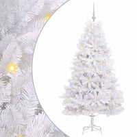 Albero di Natale Artificiale con Rami Pieghevoli Bianco 180 cm 3426597