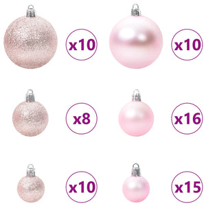 Albero di Natale Artificiale con Rami Pieghevoli Bianco 210 cm 3426605