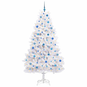 Albero di Natale Artificiale con Rami Pieghevoli Bianco 210 cm 3426610