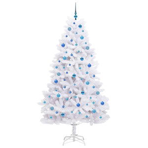 Albero di Natale Artificiale con Rami Pieghevoli Bianco 210 cm 3426610