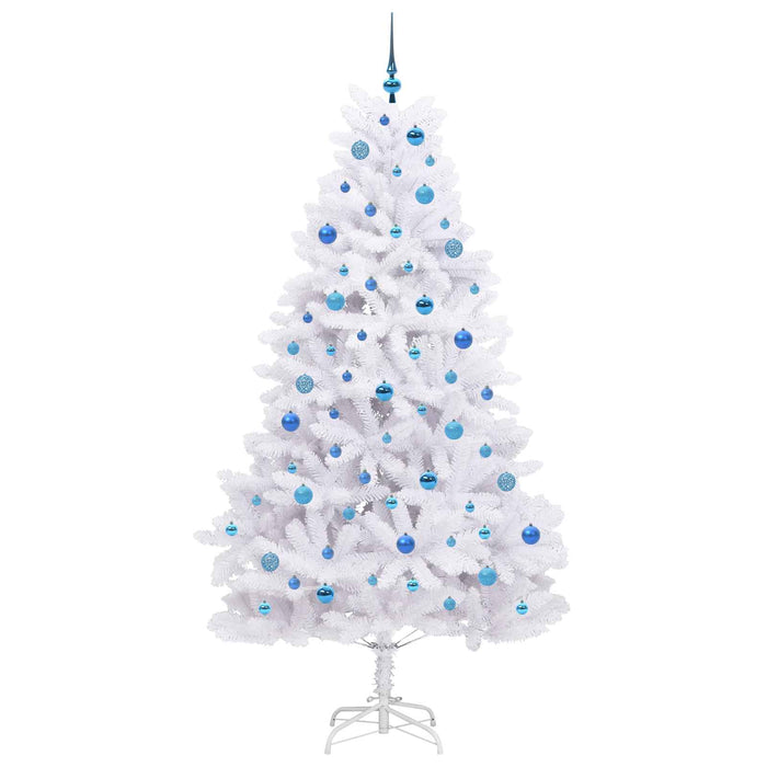 Albero di Natale Artificiale con Rami Pieghevoli Bianco 210 cm 3426610
