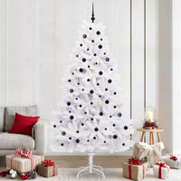 Albero di Natale Artificiale con Rami Pieghevoli Bianco 240 cm 3426613