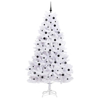 Albero di Natale Artificiale con Rami Pieghevoli Bianco 240 cm 3426613