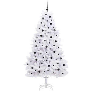 Albero di Natale Artificiale con Rami Pieghevoli Bianco 240 cm 3426613