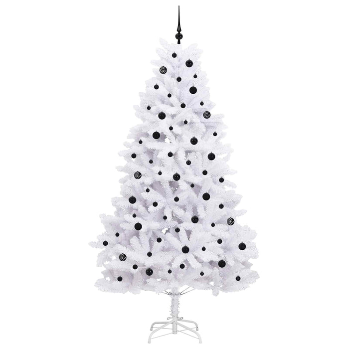 Albero di Natale Artificiale con Rami Pieghevoli Bianco 240 cm 3426613