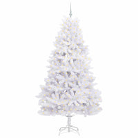Albero di Natale Artificiale con Rami Pieghevoli Bianco 240 cm 3426615