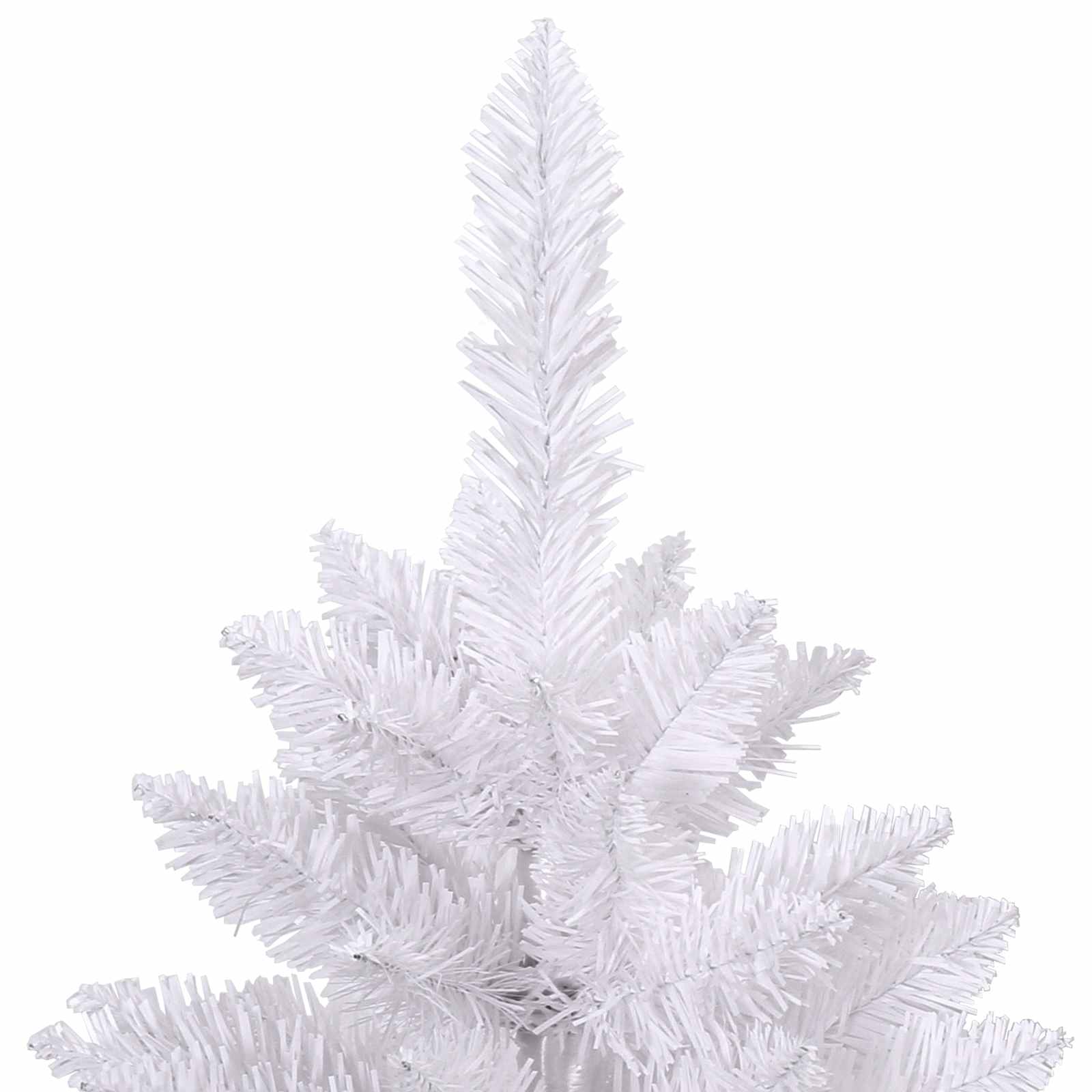 Albero di Natale Artificiale con Rami Pieghevoli Bianco 240 cm 3426616