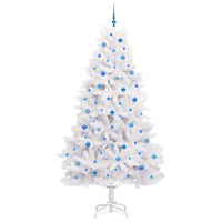 Albero di Natale Artificiale con Rami Pieghevoli Bianco 240 cm 3426619